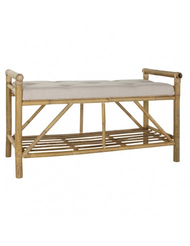 Bench DKD Home Decor Natural Beige...