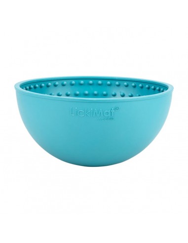 Dog Feeder Lickimat Wobble Turquoise...