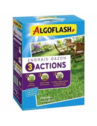 Fertilizante para plantas Algoflash 3...