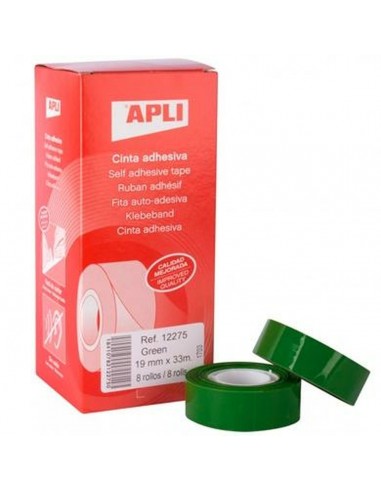 Klebeband Apli grün 8 Stücke 19 x 33 mm