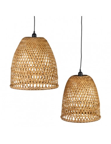 Lampadario Naturale Bambù 60 W 220 V...