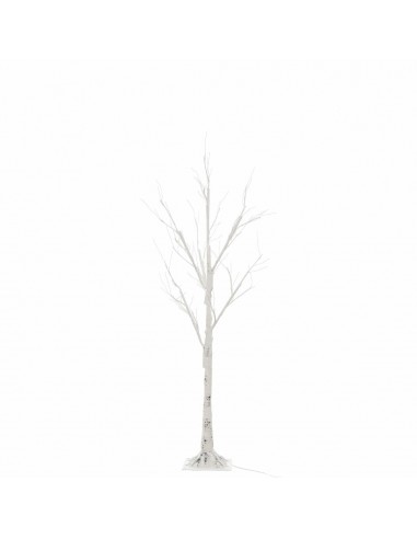 Christmas Tree White Metal