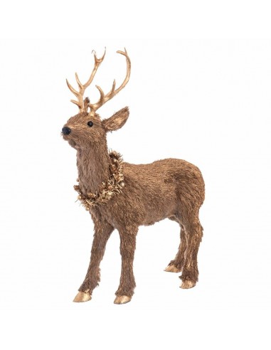 Christmas bauble Brown Polyfoam Deer...