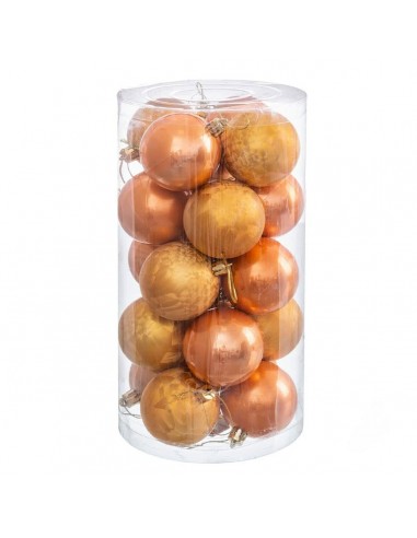 Kerstballen Zilver Plastic 6 x 6 x 6...