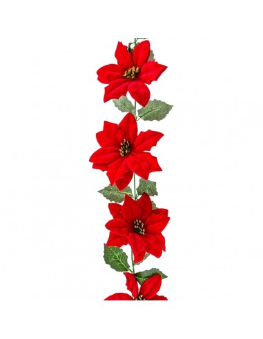 Christmas garland Red Green Plastic...