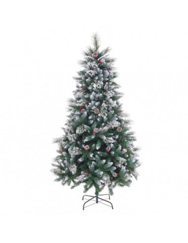 Albero di Natale Bianco Rosso Verde...