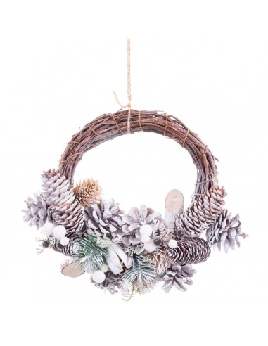 Advent wreathe Multicolour Rattan...