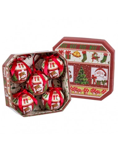 Boules de Noël Multicouleur Papier...