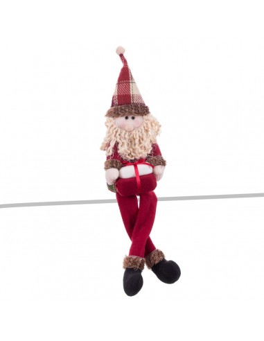 Weihnachtsschmuck Bunt Sand Stoff 48 cm