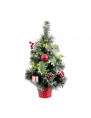 Kerstboom Rood Multicolour Plastic...