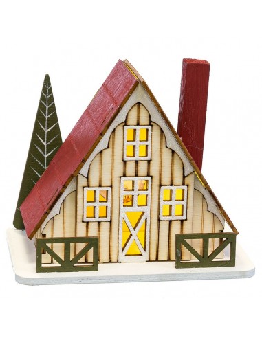 Kerstversiering Multicolour Hout Huis...