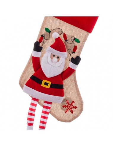 Christmas Stocking Multicolour Fabric...