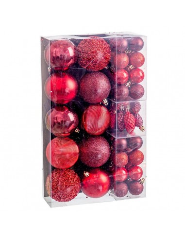 Christmas Baubles Red (50 Units)