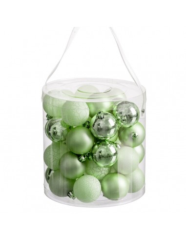 Kerstballen Groen 5 x 5 x 5 cm (40...