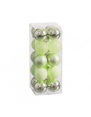 Kerstballen Groen 5 x 5 x 5 cm (20...