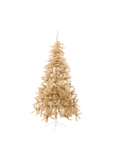 Christmas Tree Golden Metal Plastic...