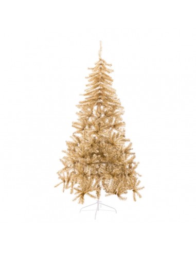 Christmas Tree Golden Metal Plastic...