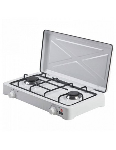 Cuisinière à Gaz Grupo FM 221583 Blanc