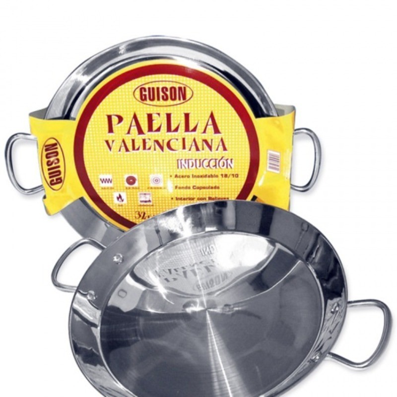 Paella Pan Guison 74046 Stainless...