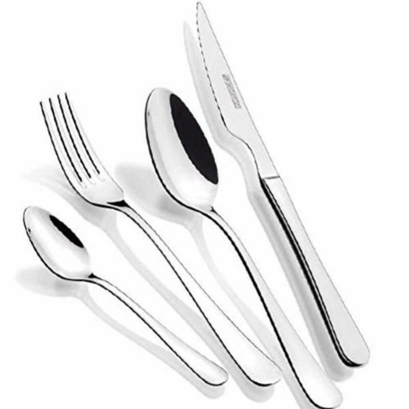 Cutlery Set Monix Stainless steel (24...