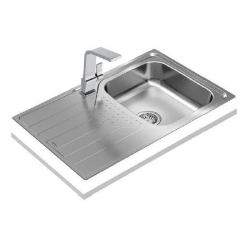 Sink with One Basin and Drainer Teka...