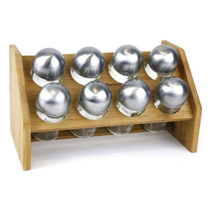 Bamboo Spice Rack Quttin (8 pcs) (25...