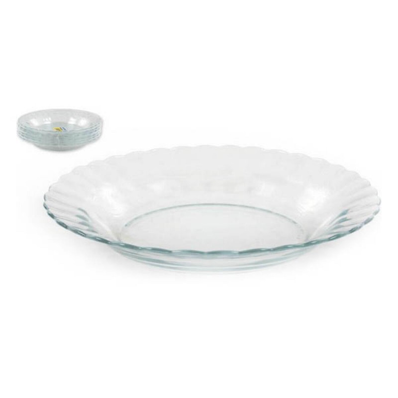 Assiette creuse Duralex Paris verre...