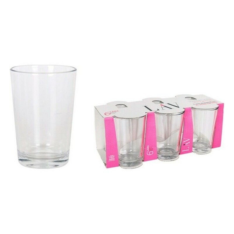 Set de Vasos LAV Lara Cristal 205 ml