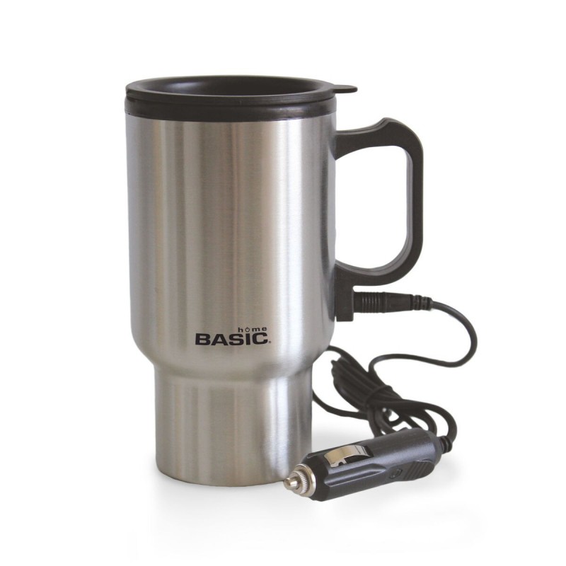 Taza Mug Basic Home Plateado Eléctrica