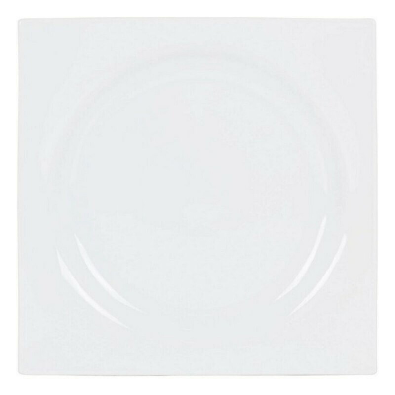 Assiette plate Zen Porcelaine Blanc...