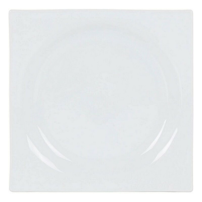 Assiette plate Zen Porcelaine Blanc...