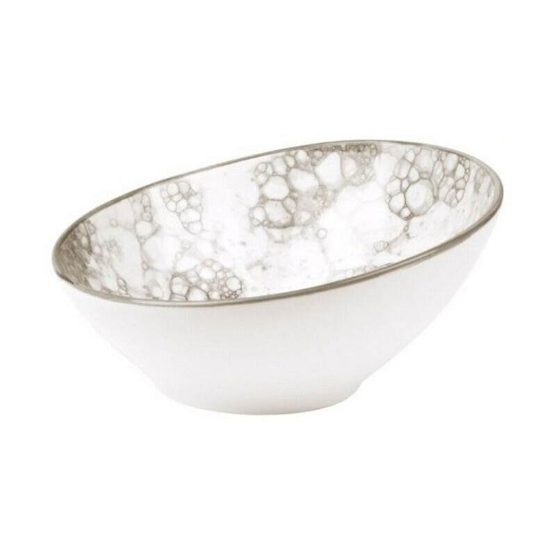 Bol Porcelaine Blanc/Marron (35 cl)...