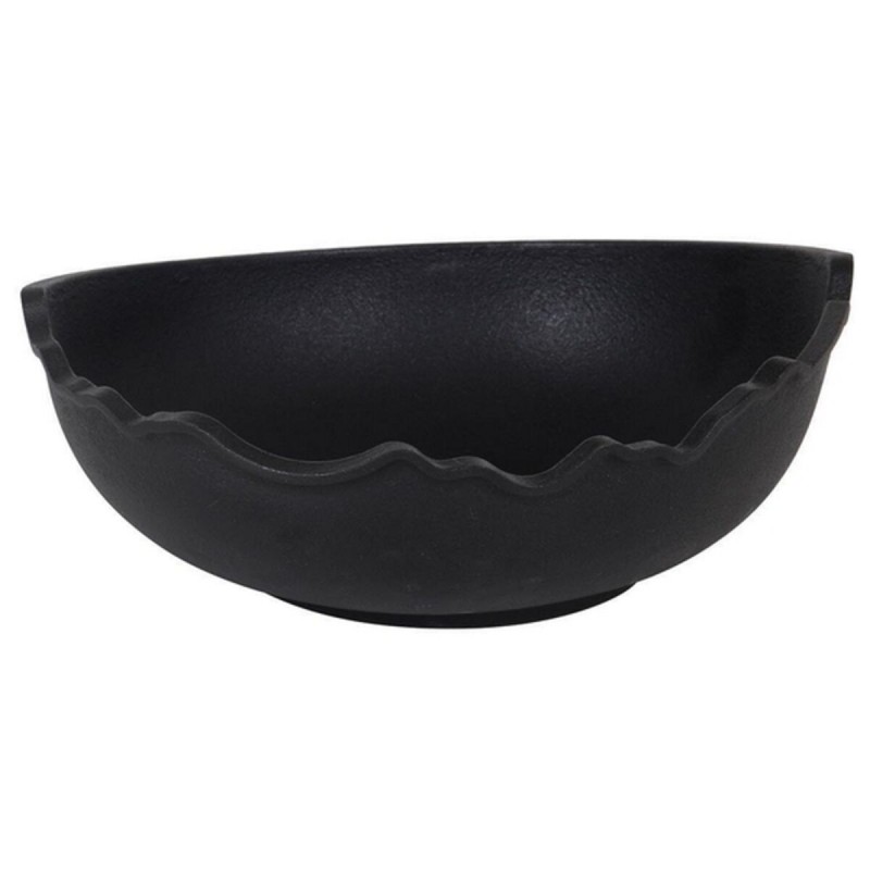 Bowl Inde Cast Iron Black (ø 23 x 9 cm)