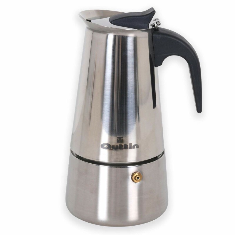 Italian Coffee Pot Quttin Silver...