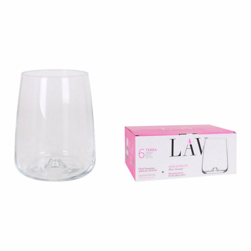 Set de Vasos LAV Terra 475 cc (6 pcs)