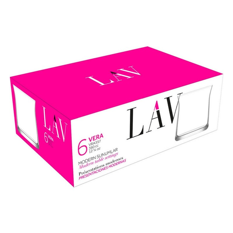 Glazenset LAV Vera 360 ml 6 Onderdelen