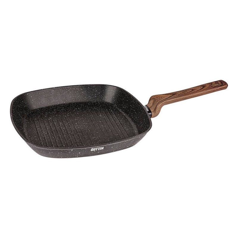 Grillpan Quttin ECOLOGI Zwart (28 cm)