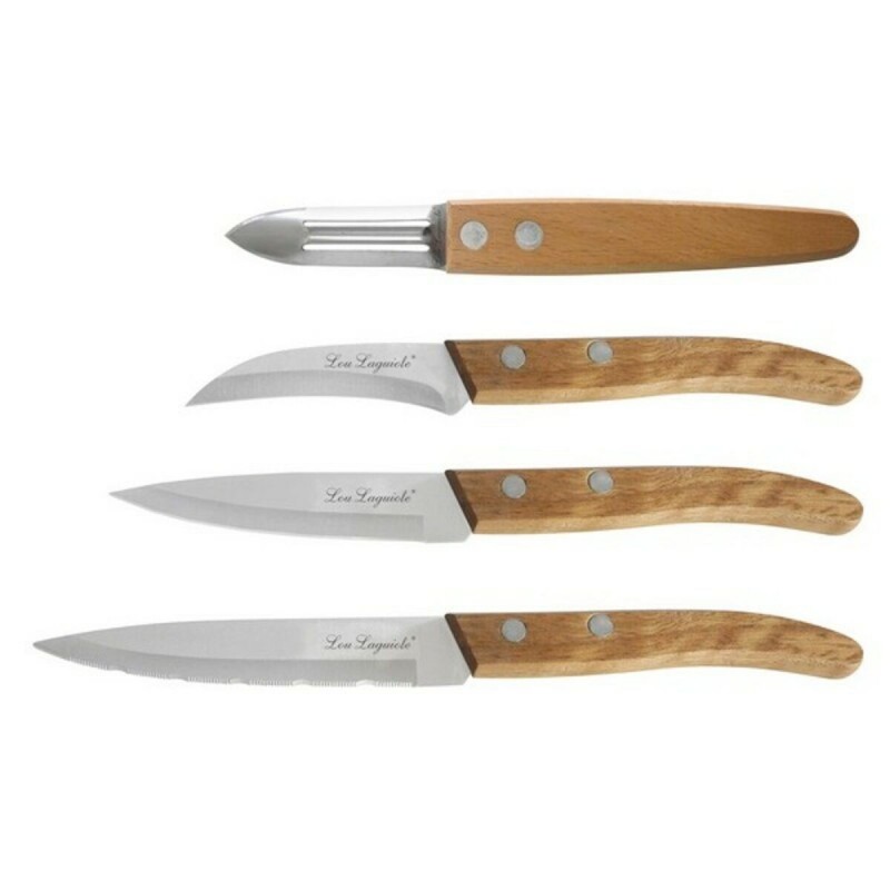 Set di Coltelli Amefa Forest Wood 4...