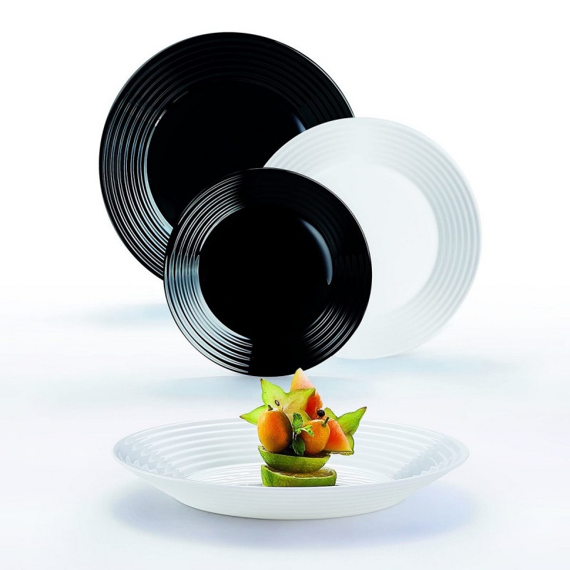 Tableware Luminarc 1900 Glass Black...