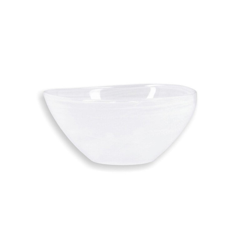 Salad Bowl Quid Boreal White Glass (Ø...