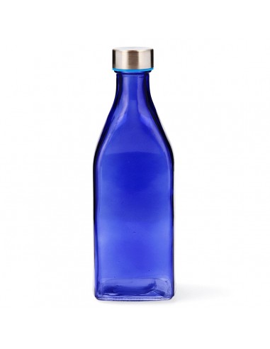 Botella Quid Habitat Azul Vidrio (1L)...