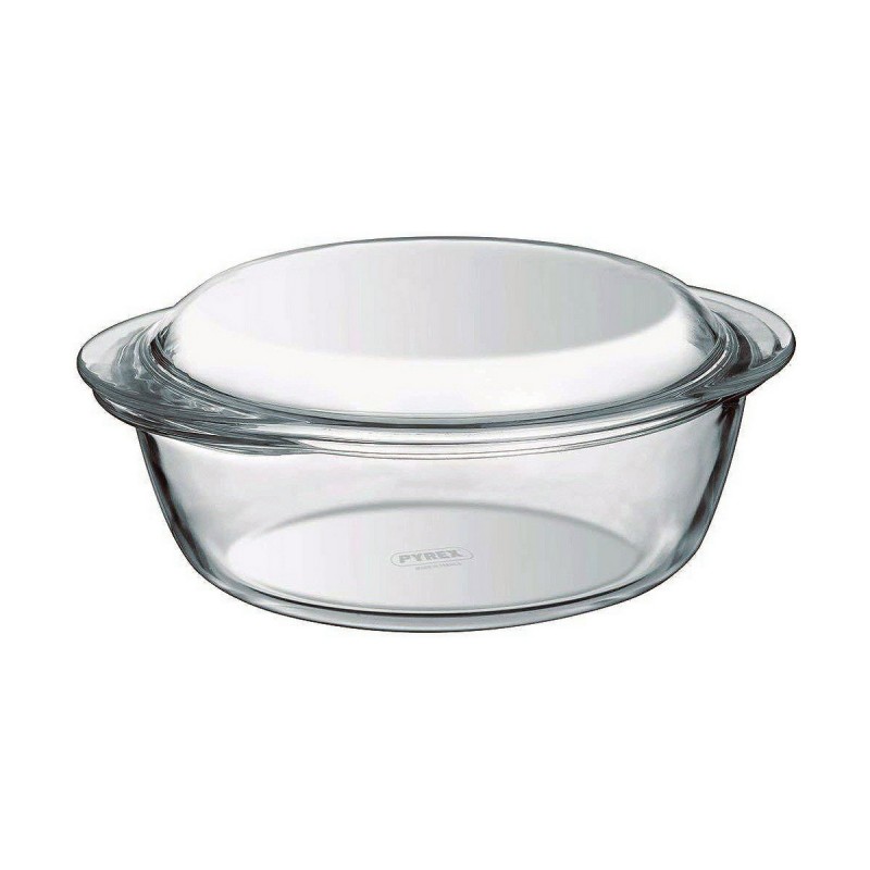 Casserole with lid Pyrex Transparent...