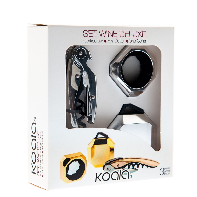 Weinzubehör-Set Koala Deluxe 3 Stücke...