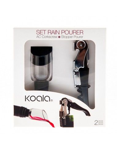 Set of Wine Accessories Koala Rain 2...