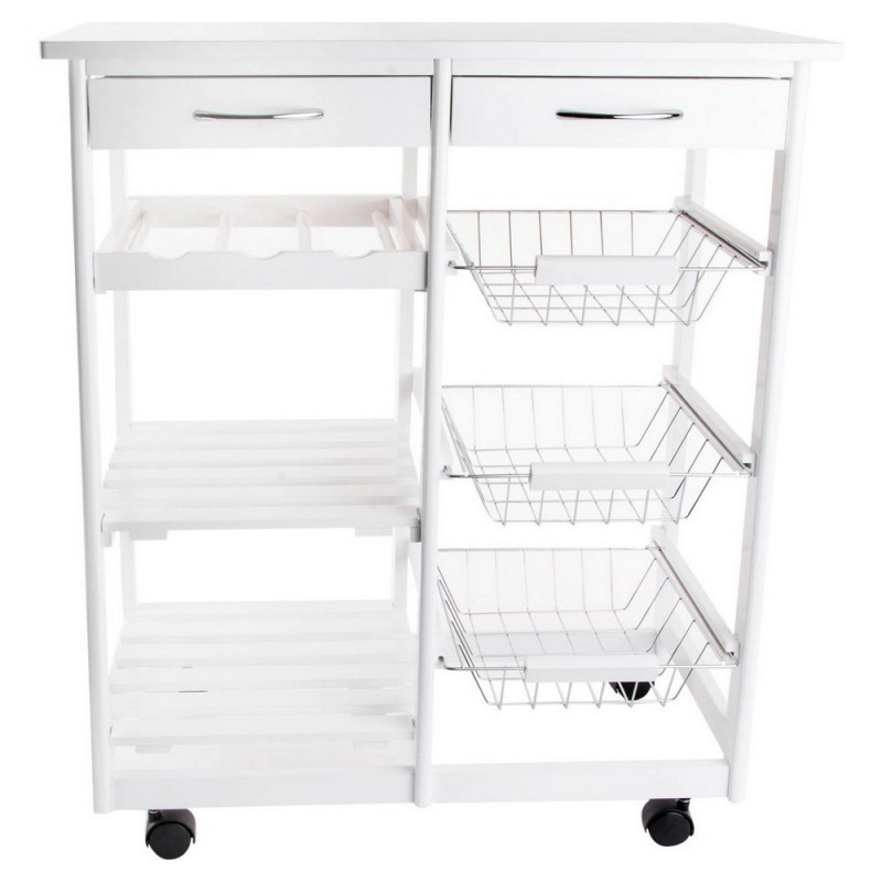 Groentetrolley DKD Home Decor Metaal...