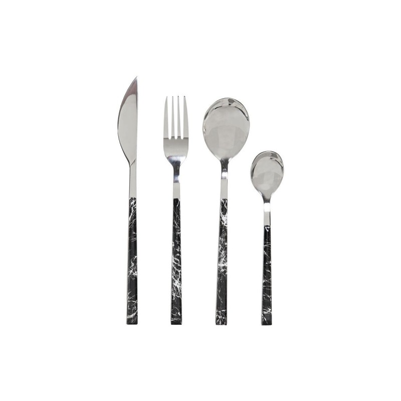 Cutlery DKD Home Decor Silver Black...