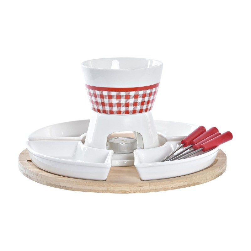 Fondue DKD Home Decor Red (26,5 x...