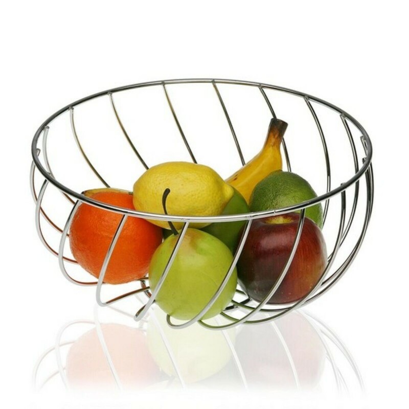 Coupe à fruits Métal Chrome (28 x 14...