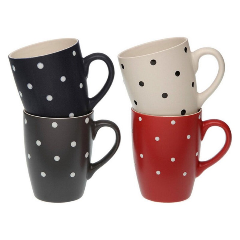 Mug Versa Puntos Stoneware (8,1 x...