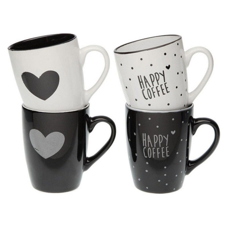 Mug Versa Hearts Stoneware (8,1 x...